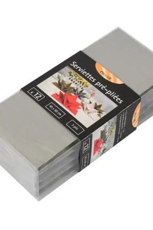 12 serviettes pré-pliées Offre Du Jour